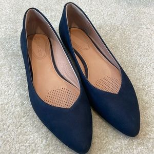 Corso Como Navy Blue Flats